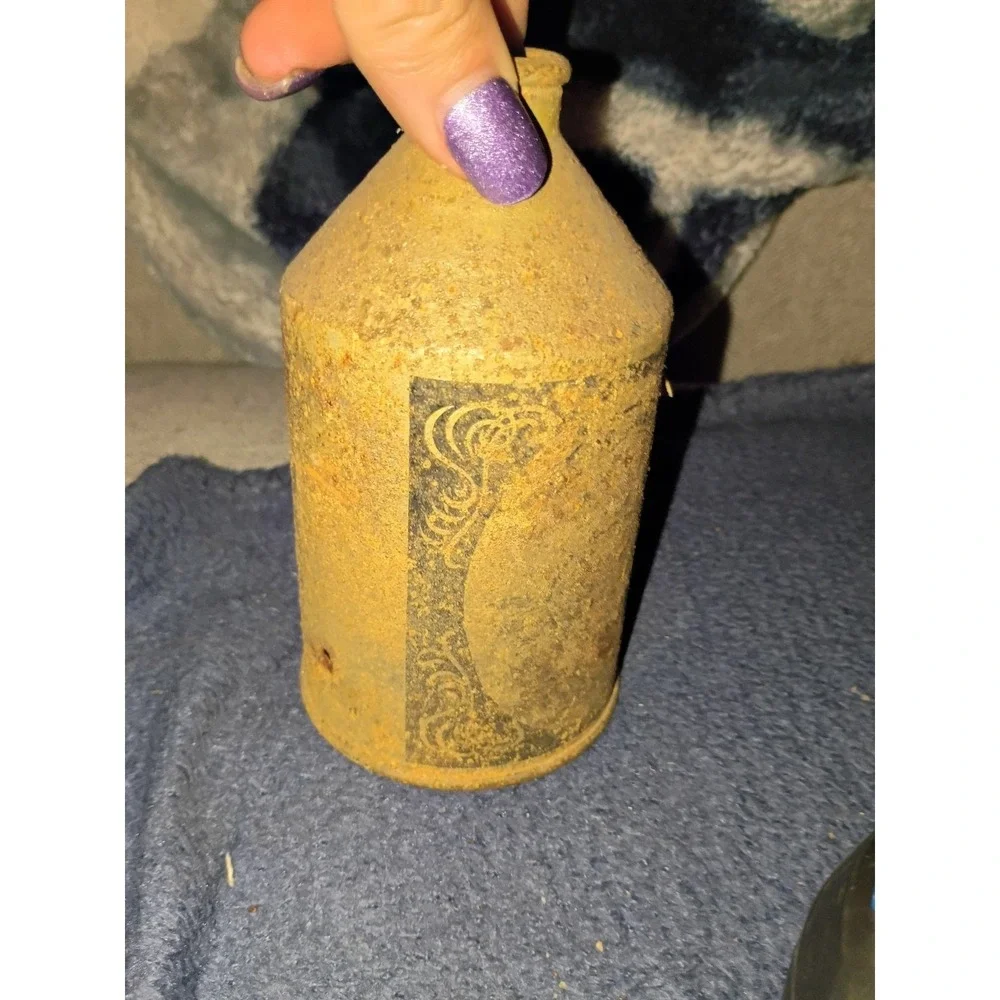 De Luxe‎ Old Shay Cone Top Rustic Beer Can Vtg 50s Empty PA